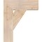Ekena Millwork Traditional Block Smooth Bracket, Douglas Fir, 5 1/2"W x 20"D x 24"H BKT06X20X24TRA05SDF - alternate 2